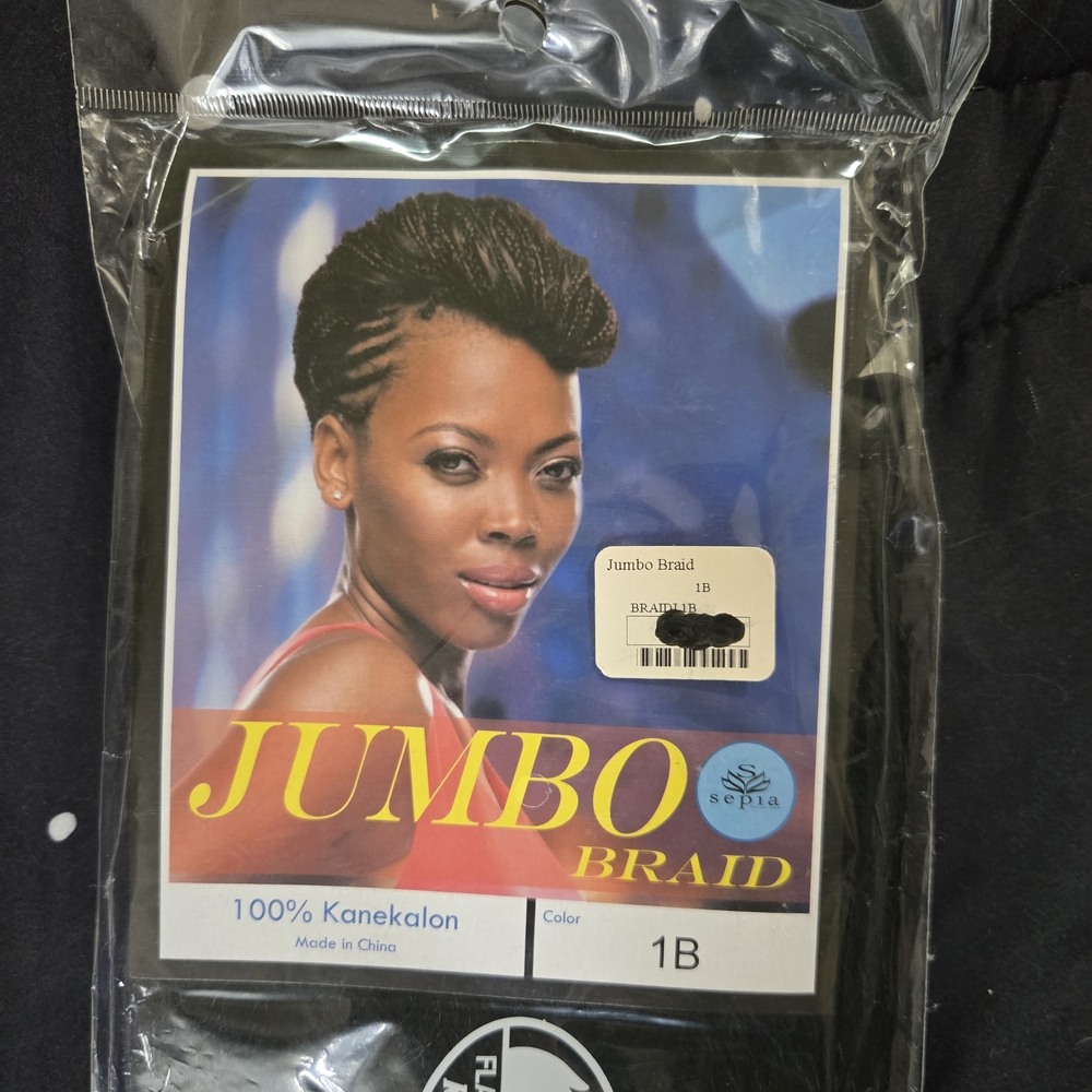 NIP Sepia Jumbo Braid Hair Extensions - Picture 2 of 4